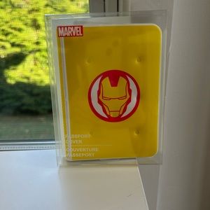 NIB marvel iron man passport cover